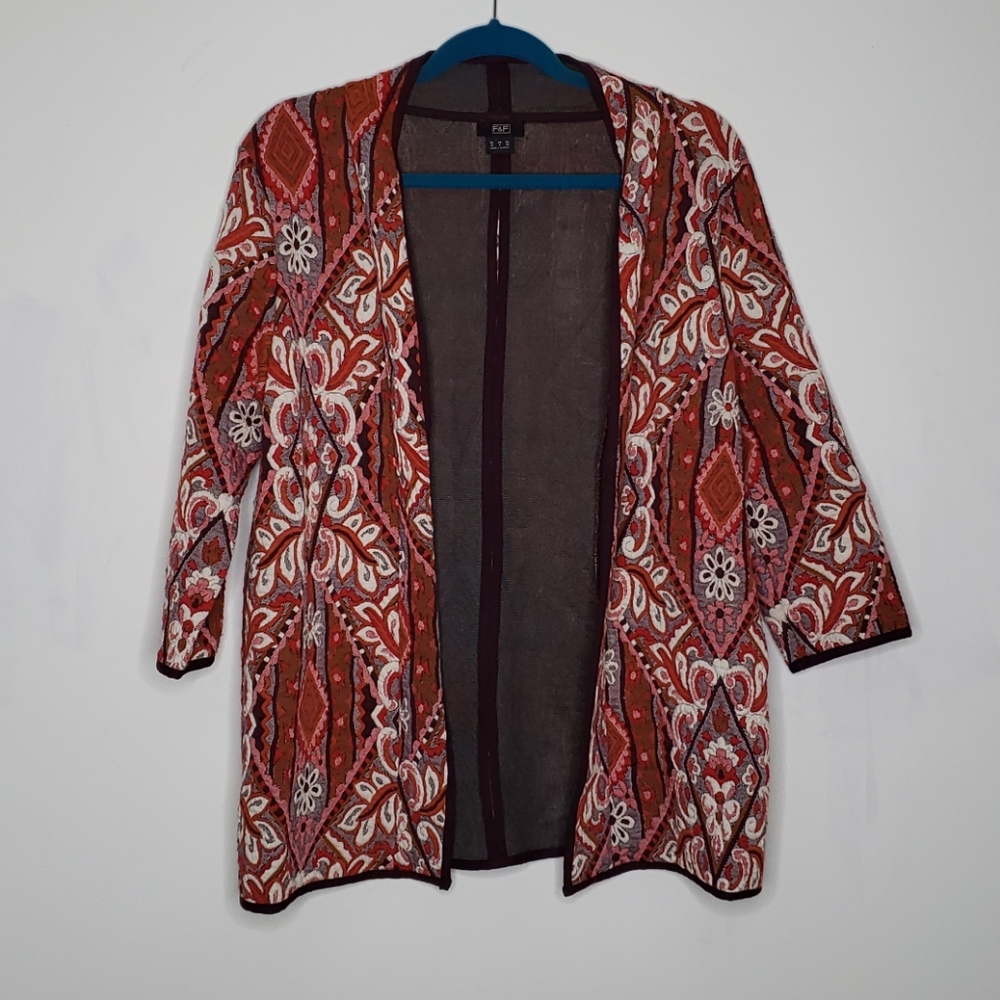 Boho Printed Jacket/Cardigan